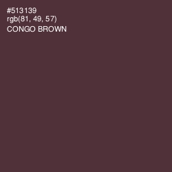 #513139 - Congo Brown Color Image